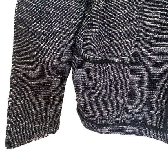 DKNY tweed Linen blend dress blazer slide closer size 10 - Picture 2 of 8